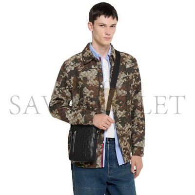 GUCCI GG EMBLEM SMALL CROSSBODY BAG 850238 (23*16*5cm)